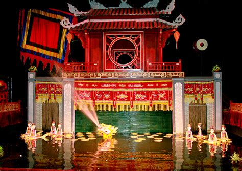 nhà hát múa rối nước rồng vàng